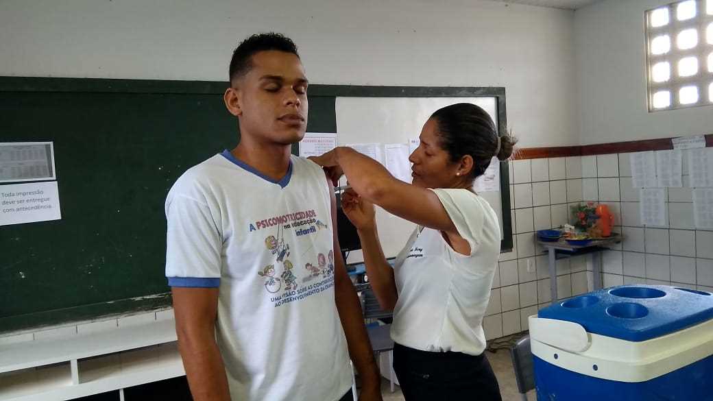 Camacã: Campanha de Vacinação contra Influenza (Gripe) alcança professores da rede pública 
